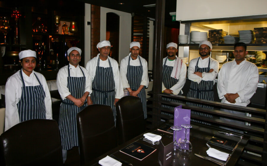 Kitchen team